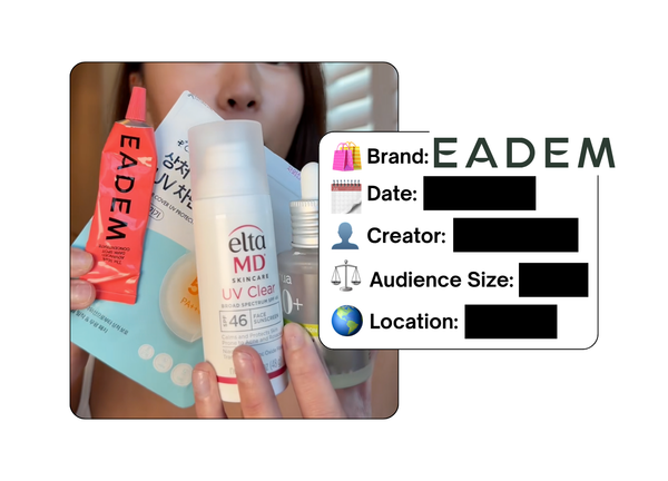 Spotted: EADEM in a new paid collab
