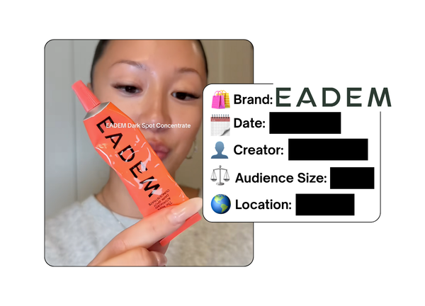 Spotted: EADEM in a new paid collab