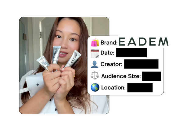 Spotted: EADEM in a new paid collab