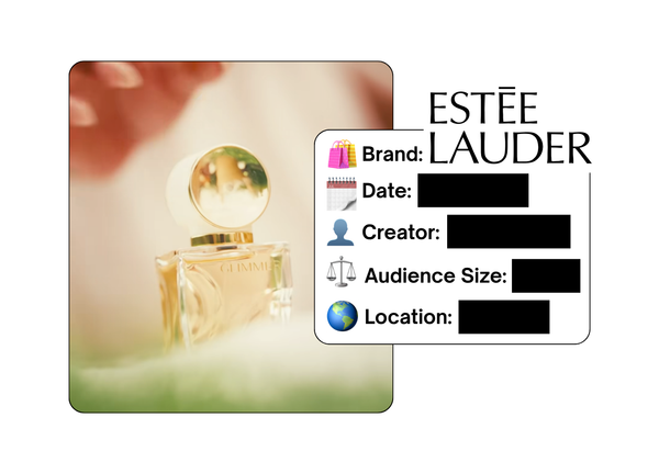 Spotted: Estée Lauder in a new paid collab