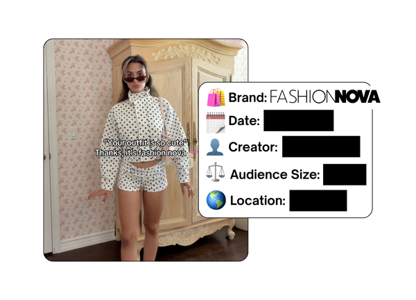 Spotted: Fashion Nova in a new paid collab