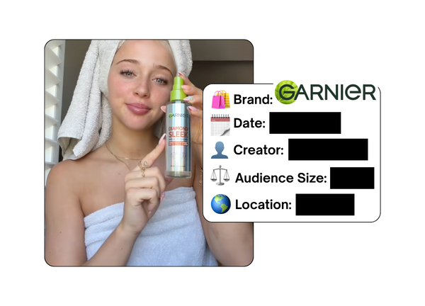 Spotted: Garnier in a new paid collab