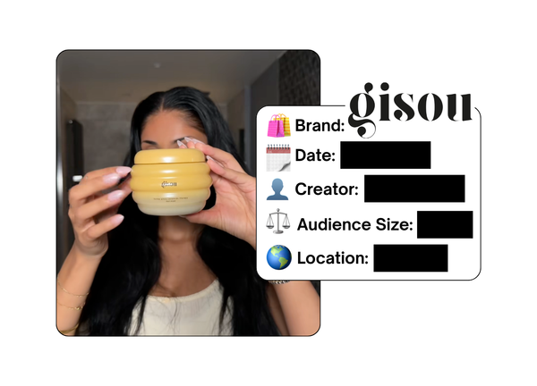Spotted: Gisou x Space NK in a new paid collab