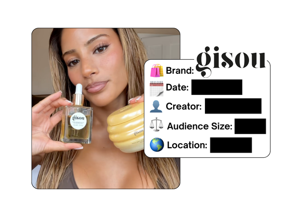 Spotted: Gisou x Space NK in a new paid collab