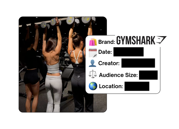 Spotted: Gymshark in a new paid collab