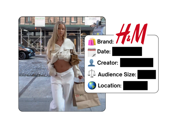 Spotted: H&M in a new paid collab