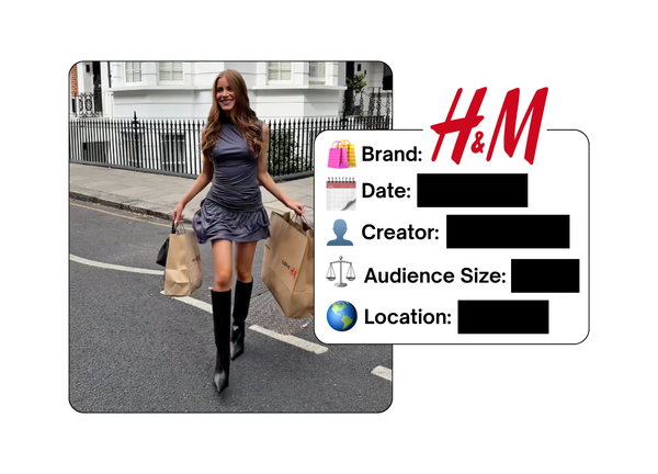 Spotted: H&M in a new paid collab