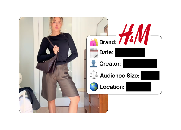 Spotted: H&M in a new paid collab