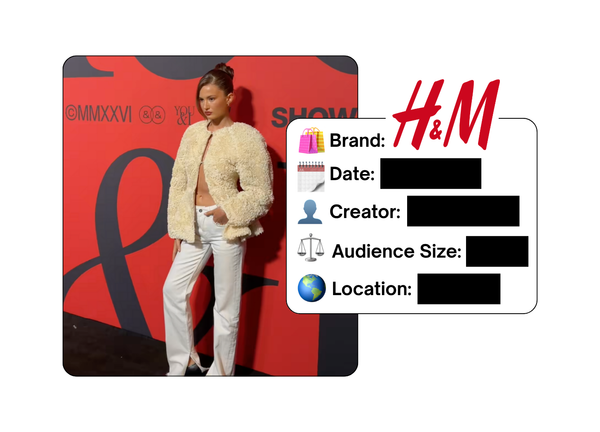 Spotted: H&M in a new paid collab