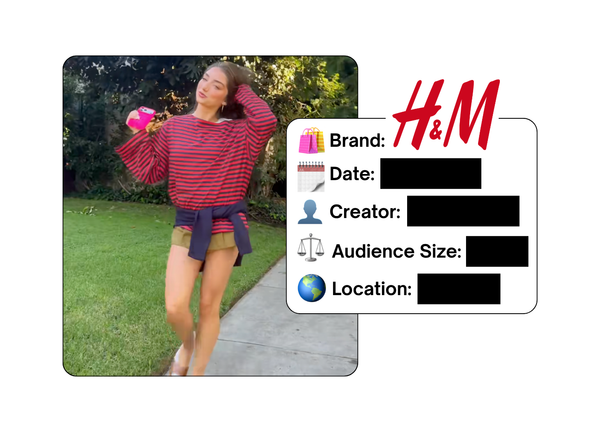 Spotted: H&M in a new paid collab
