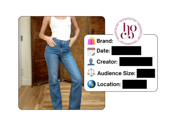 Spotted: House of CB in a new paid collab