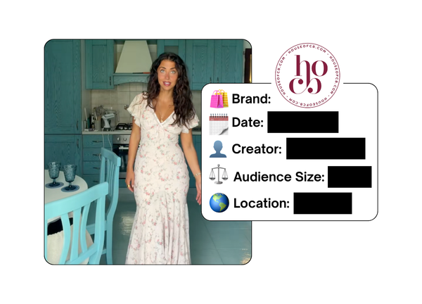 Spotted: House of CB in a new paid collab