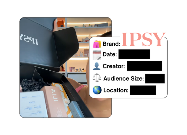 Spotted: IPSY in a new paid collab