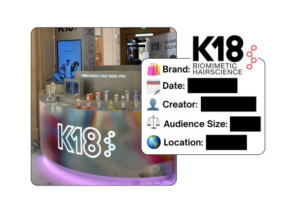 Spotted: K18 Hair x Harrods in a new paid collab