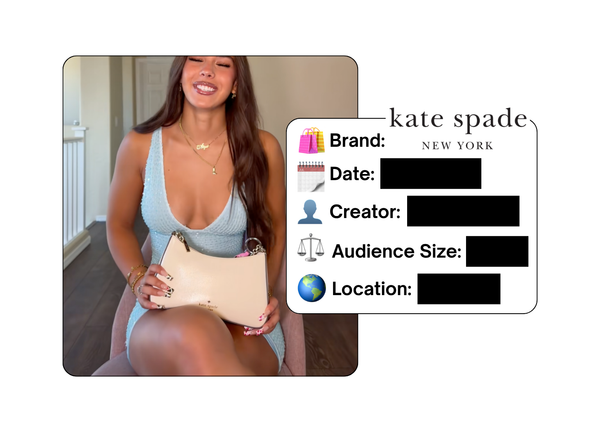 Spotted: Kate Spade in a new paid collab