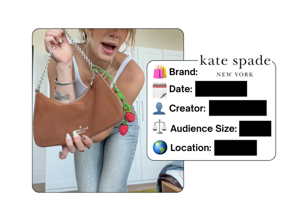 Spotted: Kate Spade in a new paid collab