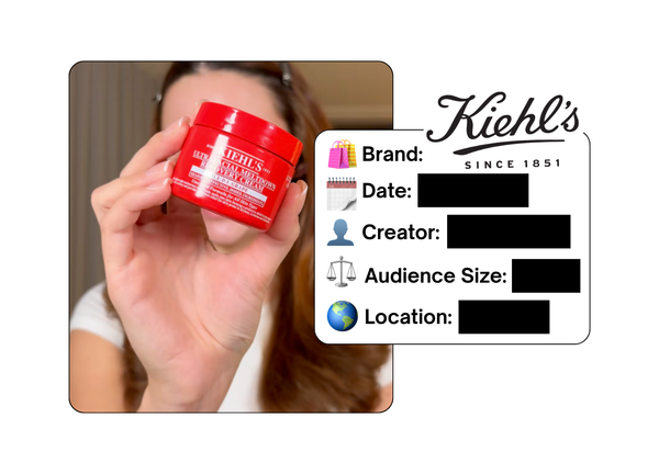Spotted: Kiehl's in a new paid collab
