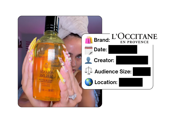 Spotted: L'Occitane in a new paid collab