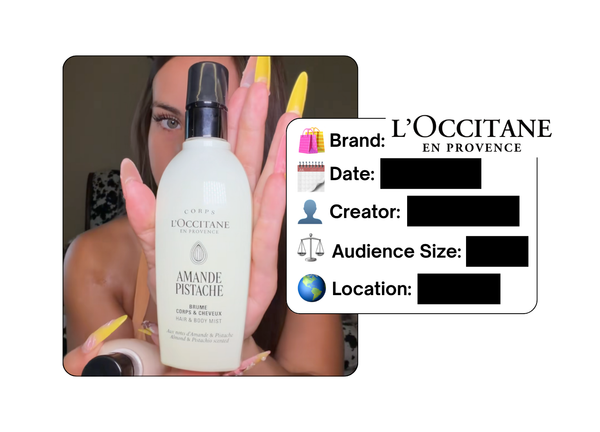 Spotted: L'Occitane in a new paid collab