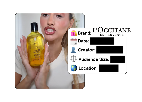 Spotted: L’Occitane in a new paid collab