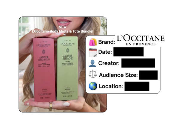Spotted: L'Occitane in a new paid collab