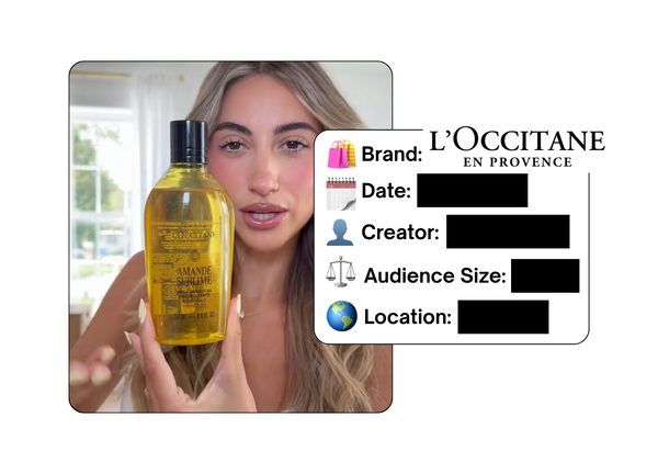 Spotted: L'Occitane in a new paid collab