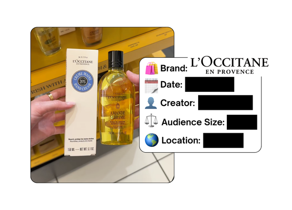 Spotted: L’Occitane in a new paid collab