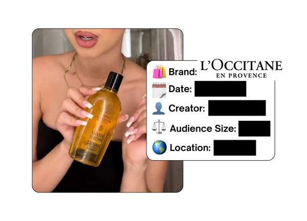 Spotted: L'Occitane in a new paid collab