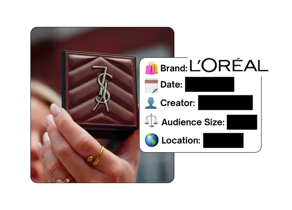 Spotted: L'Oreal Group in a new paid collab