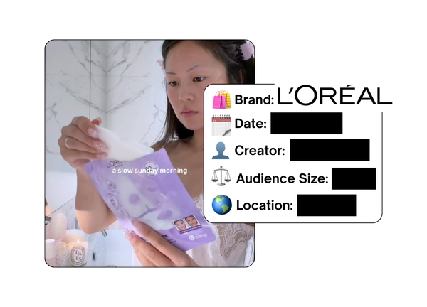 Spotted: L'Oreal Group in a new paid collab