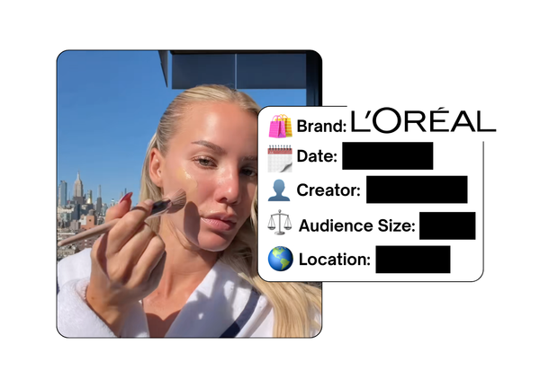 Spotted: L'Oreal Group in a new paid collab