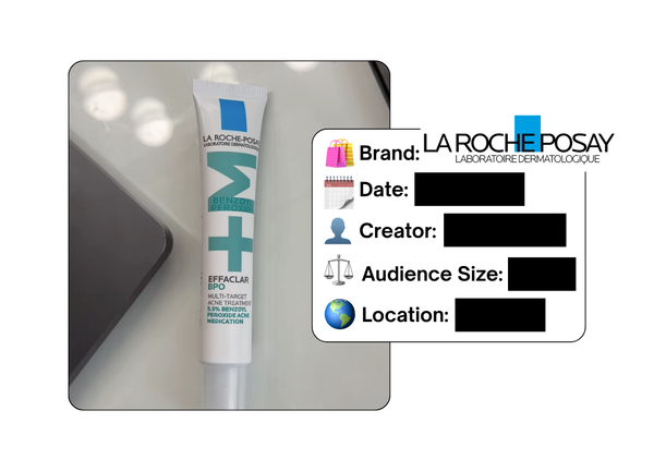 Spotted: La Roche-Posay in a new paid collab