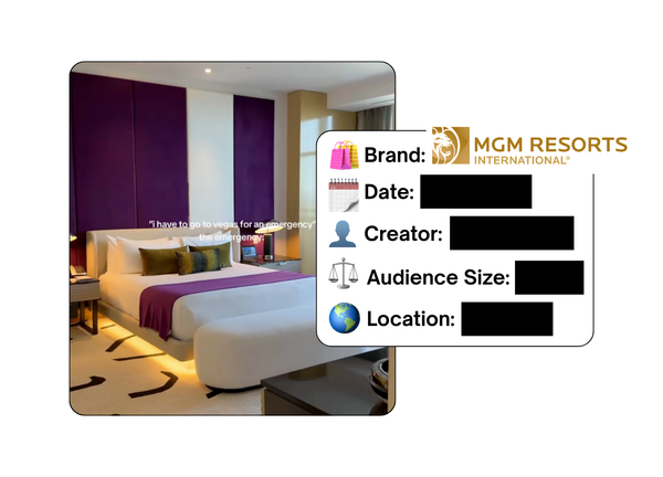 Spotted: MGM Resorts International in a new paid collab
