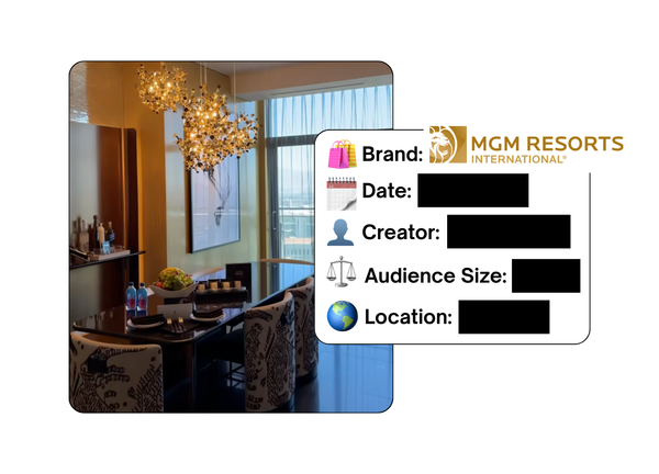 Spotted: MGM Resorts International in a new paid collab