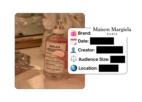 Spotted: Maison Margiela Fragrances in a new paid collab