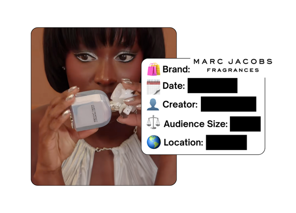 Spotted: Marc Jacobs Fragrances in a new paid collab