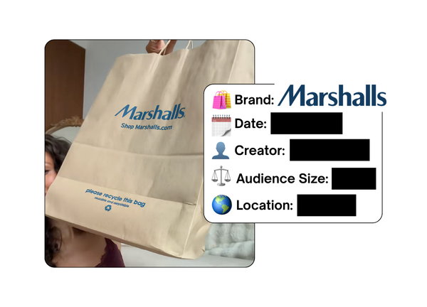 Spotted: Marshalls in a new paid collab