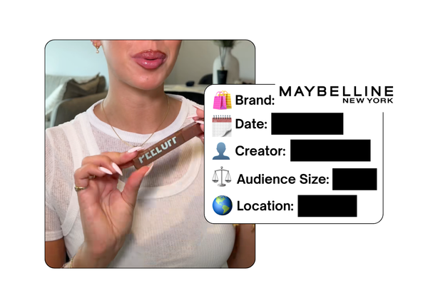 Spotted: Maybelline in a new paid collab