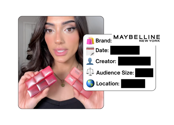 Spotted: Maybelline in a new paid collab