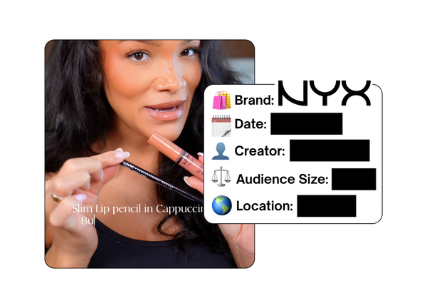 Spotted: NYX Cosmetics in a new paid collab
