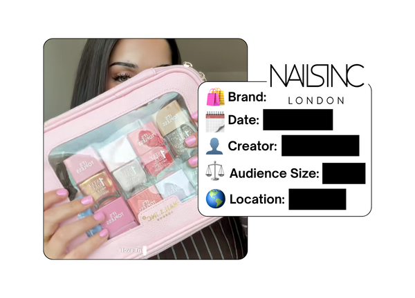 Spotted: Nails INC in a new paid collab