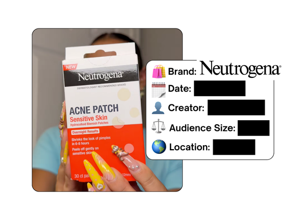 Spotted: Neutrogena in a new paid collab
