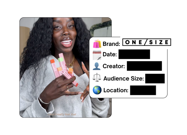 Spotted: ONE/SIZE in a new paid collab