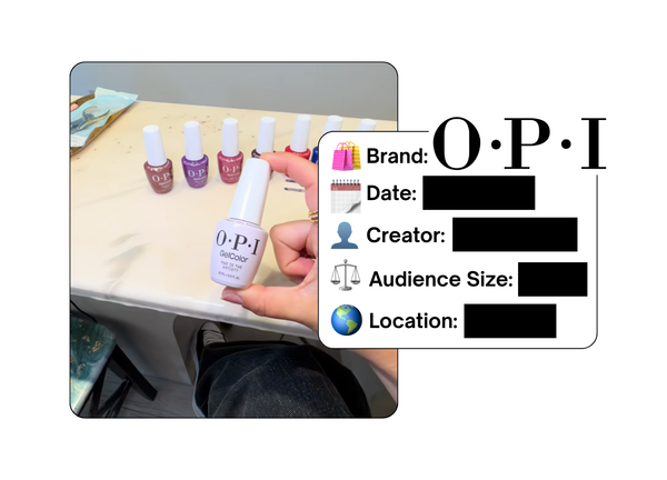 Spotted: OPI Nails in a new paid collab