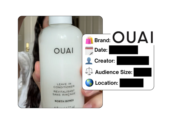 Spotted: OUAI in a new paid collab