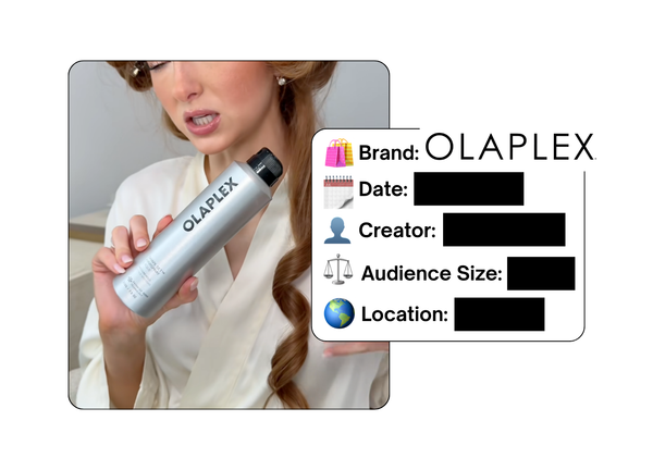 Spotted: Olaplex in a new paid collab