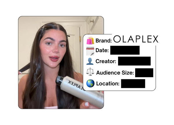 Spotted: Olaplex in a new paid collab