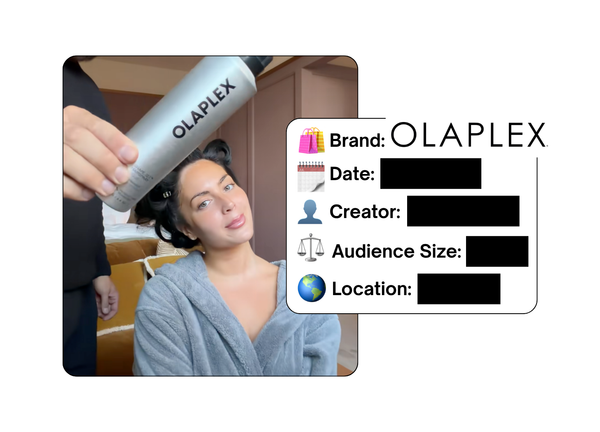 Spotted: Olaplex in a new paid collab