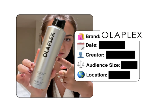 Spotted: Olaplex in a new paid collab