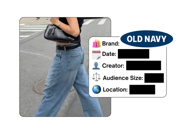 Spotted: Old Navy in a new paid collab